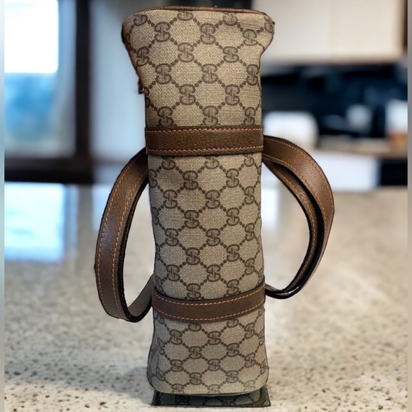 AUTHENTIC‼️ GUCCI GG SUPREME CANVAS BOSTON BAG - Picture 7 of 16